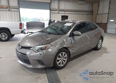 2016 Toyota Corolla Le из США, поврежденный, VIN 2T1BURHE8GC532887